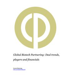 Global Biotech Partnering Terms and Agreements 2017-2021