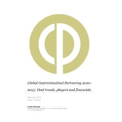 Global Gastrointestinal Partnering 2016-2023: Deal trends, players and financials